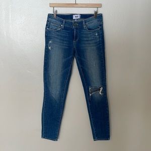 EUC Paige Verdugo Ultra Skinny Distressed Jean. 27